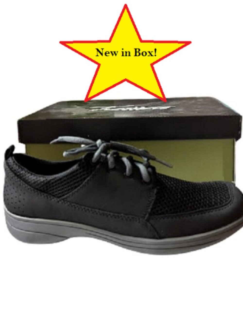 Trotters Womens Jesse Lace Up Casual Cushioned Insole Shoes Size 6.5 New in Box!